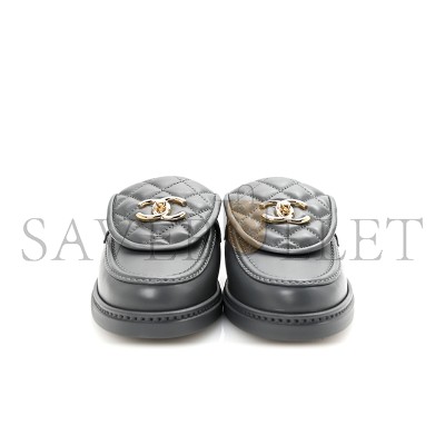 CHANEL QUILTED CC MULES G46120